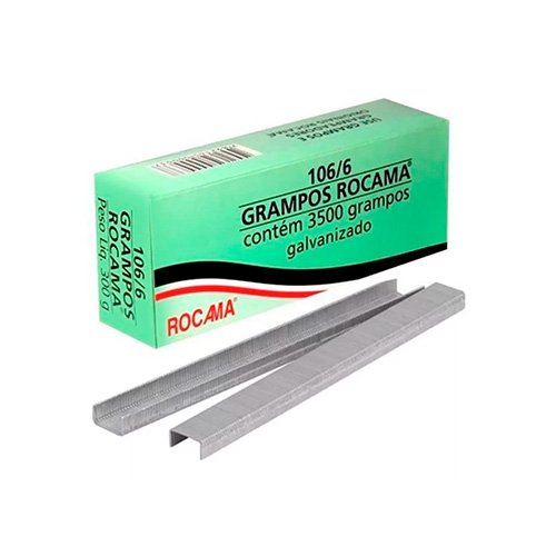 Caixa De Grampo Rocama Premium 106/6