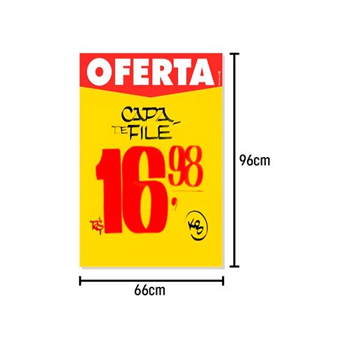 Cartaz De Oferta 66x96