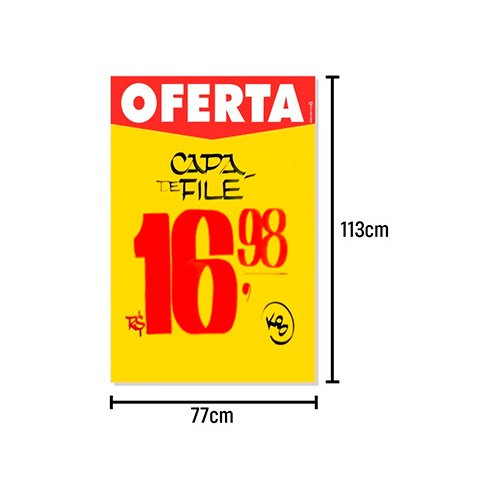 Cartaz De Oferta 77x113