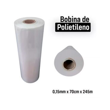 Bobina de Polietileno Branca 70 Cm 24 kg